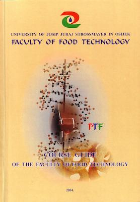 Course guide of the Faculty of Food Technology